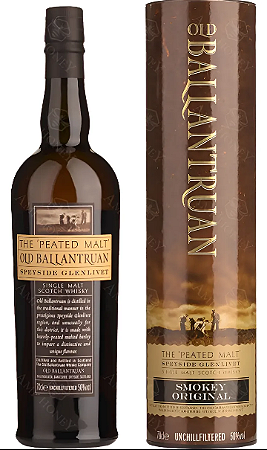 Whisky Old Ballantruan Smokey Peated Malt 700ml
