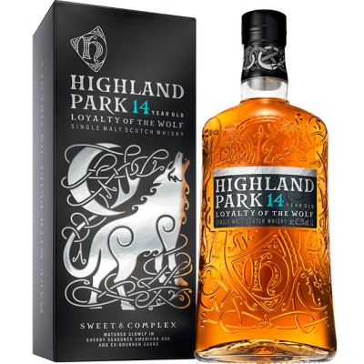 Whisky Highland Park 14 Anos Wolf 1L Single Malt