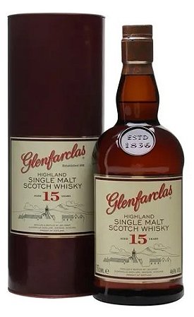 Whisky Glenfarclas 15 anos 700ml Single Malt