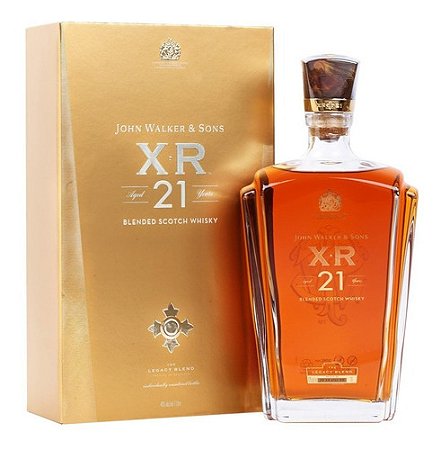 Whisky Johnnie Walker & Sons Xr 21 Anos 750ml