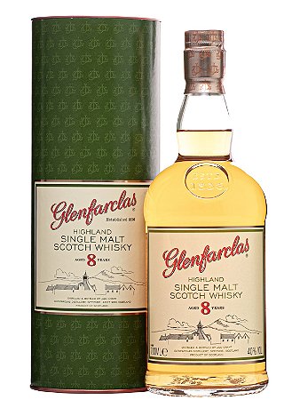 Whisky Glenfarclas 8 Anos 700ml Single Malt