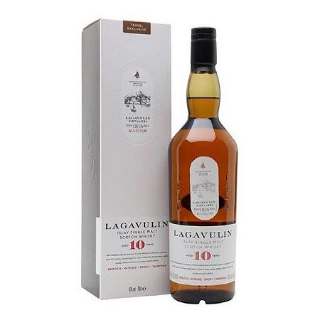 Whisky Lagavulin 10 Anos 700ml Single Malt