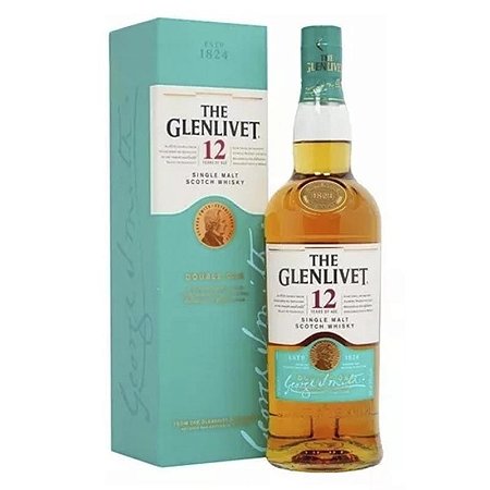 Whisky The Glenlivet 12 Anos Double Oak 750ml Single Malt