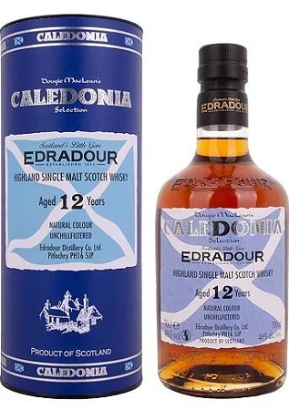 Whiskys Edradour 12 Caledonia 700ml Single Malt