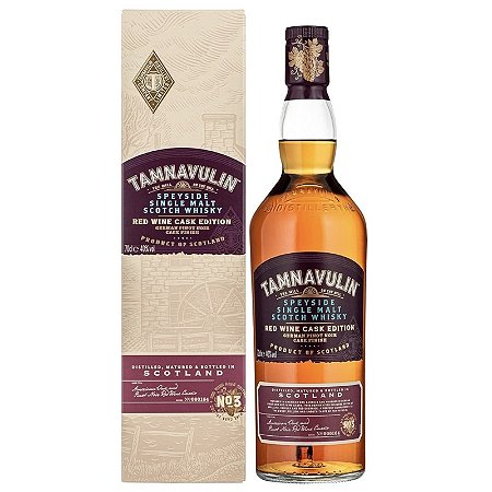 Whisky Tamnavulin Red Wine Cask Edition Nº3 700ml