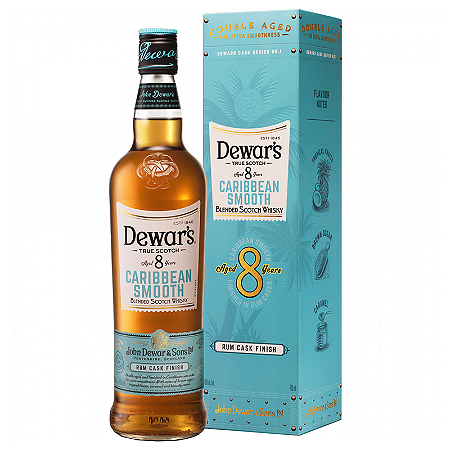 Whisky Dewar's Caribbean Smooth 8 Anos 750ml