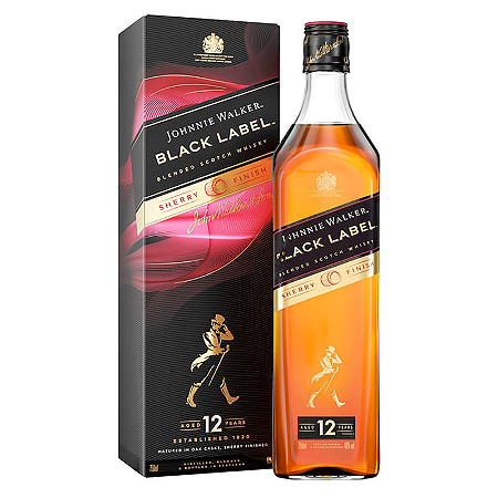 Whisky Johnnie Walker Black Label Sherry Finish 700ml