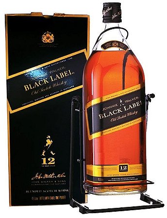 Whisky Johnnie Walker Black Label 3 Litros