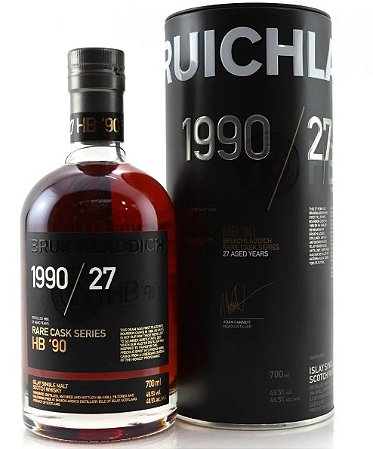 Whisky Bruichladdich 1990/27 Hb'90 700ml Single Malt