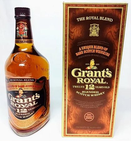 Whisky Grant's Royal 12 Anos 1L
