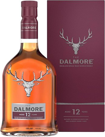 Whisky Dalmore 12 Anos Highland Single Malt Scotch 700ml