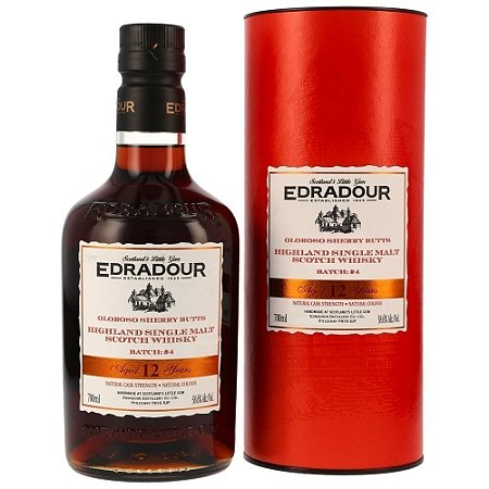 Whisky Edradour 12 Anos Oloroso Sherry Batch 04 700ml