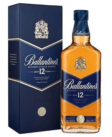 Whisky Ballantines 12 Anos 750ml