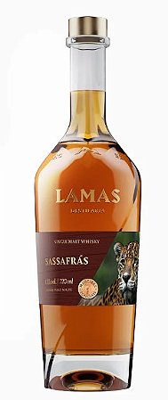 Whisky Lamas Sassafrás Ed. Limitada Garrafa Numerada