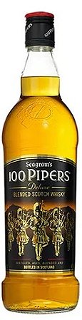 100 Pipers Deluxe Blended Scotch 1L
