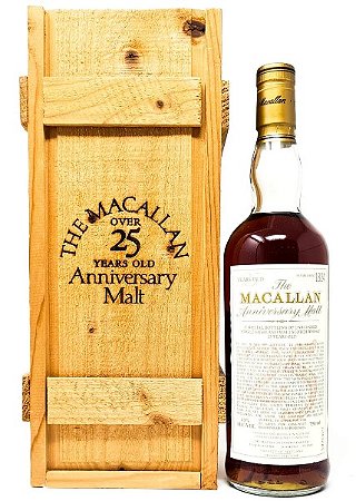 Whisky The Macallan 25 Anos Aniversary Malt