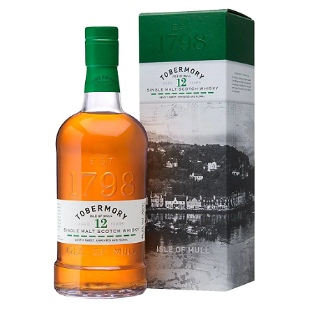 Whisky Tobermory 12 Anos 700ml