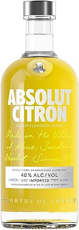 Absolut Vodka Citron 750ml