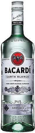Rum Bacardi Carta Blanca 980ml