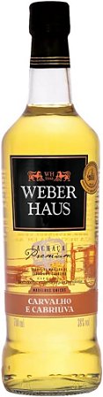 Weber Haus Cachaça Premium Carvalho E Cabreuva 700ml