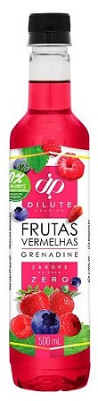 Dilute Xarope Frutas Vermelhas ZERO 500ml