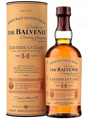 Whisky The Balvenie 14 Anos Caribbean Cask 700ml