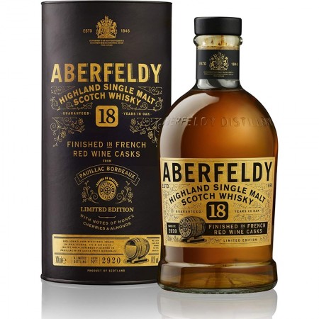 Whisky Aberfeldy 18 Anos Red Wine Cask 700ml