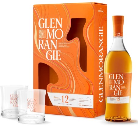 Whisky Glenmorangie The Original 12 Anos 750ml + 2 Copos