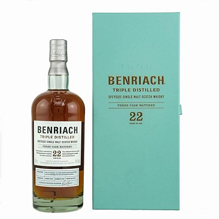 Whisky Benriach 22 Years Old Triple Distilled 700ml