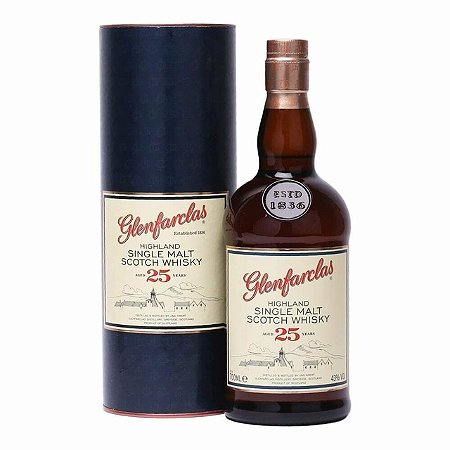 Whisky Glenfarclas 25 Anos 700ml