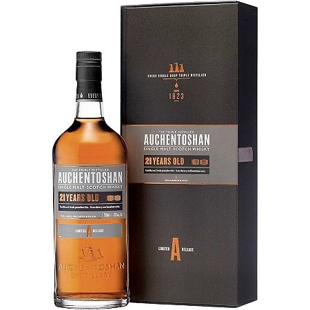 Whisky Auchentoshan 21 Anos Limited 700ml