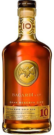 Rum Bacardi Gran Reserva Diez 10 Anos 750ml