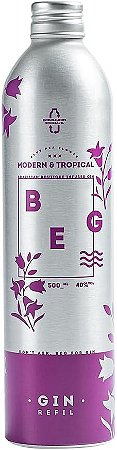 Gin Beg Modern & Tropical Garrafa Aluminio Refil 500ml