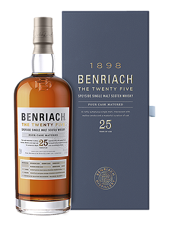 Whisky Benriach The Twenty Five 25 Anos 700ml