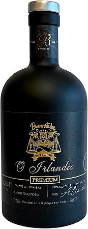O Irlandês Premium Licor Cremoso com Whisky 500ml Brennstube
