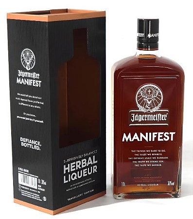 Licor Aperitivo Jagermeister Manifest 1L