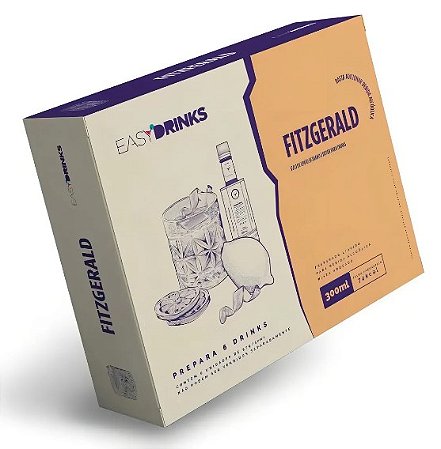 Kit Fitzgerald Preparado Base Easydrinks 6 Saches