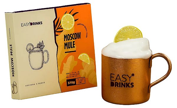 Kit Moscow Mule Preparado Base Easydrinks 6 Saches
