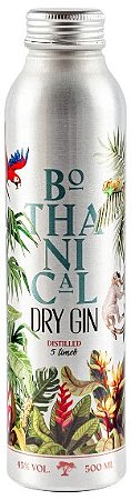 Gin Bothanical Garrafa De Alumínio Sustentável 500ml