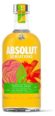 Vodka Absolut Sensations Tropical Fruit Flavored 700ml