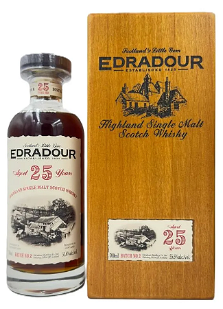 Whisky Edradour 25 Batch 02 Sherry 700ml
