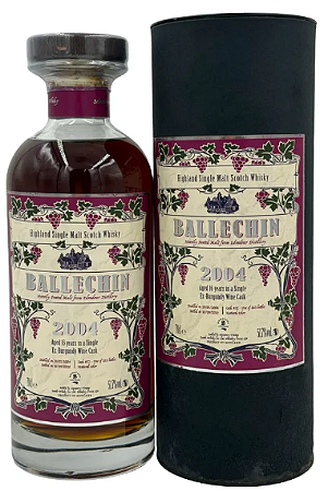 Whisky Edradour Ballechin 16 Anos 2004 Burgundy 700ml
