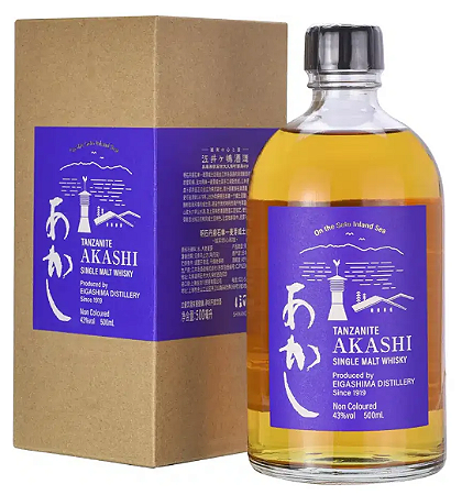 Whisky Akashi Tanzanite Single Malt 500ml