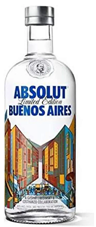 Vodka Absolut Buenos Arires 750ml