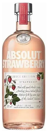 Vodka Absolut Strawberry Juice Edition 500ml