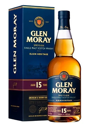 Whisky Glen Moray 15 Anos Single Malt 700ml
