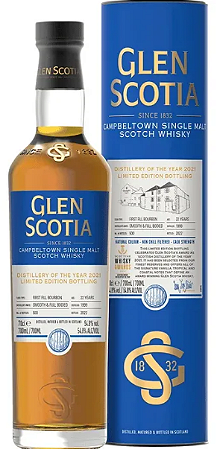 Whisky Glen Scotia Single Cask 1999 22 Anos 700ml
