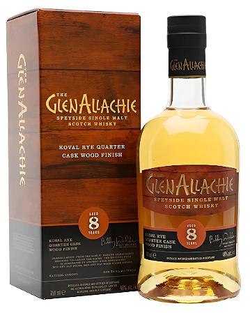 Whisky Glenallachie 8 Kovel Rye Quarter 700ml