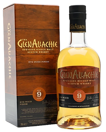 Whisky Glenallachie 9 Anos Rye Finish 700ml