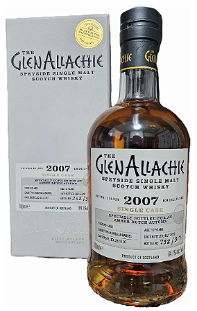 Whisky Glenallachie 2007 12 Anos Marsala Barrel